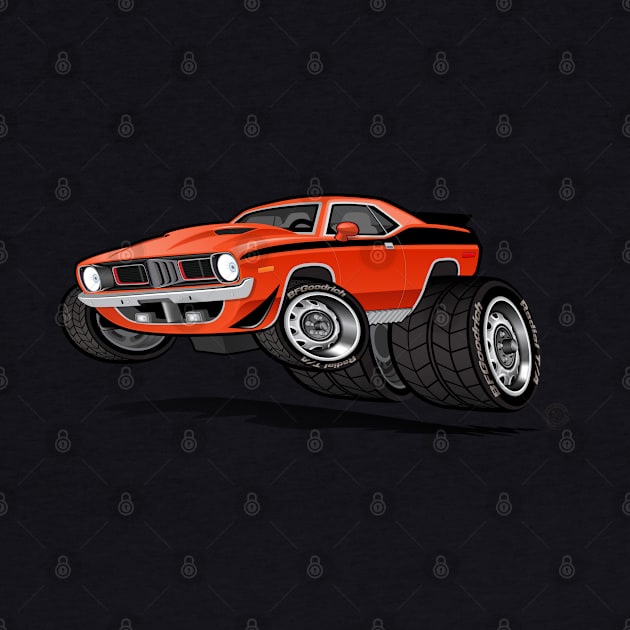 72 Hemi Cuda by Goin Ape Studios